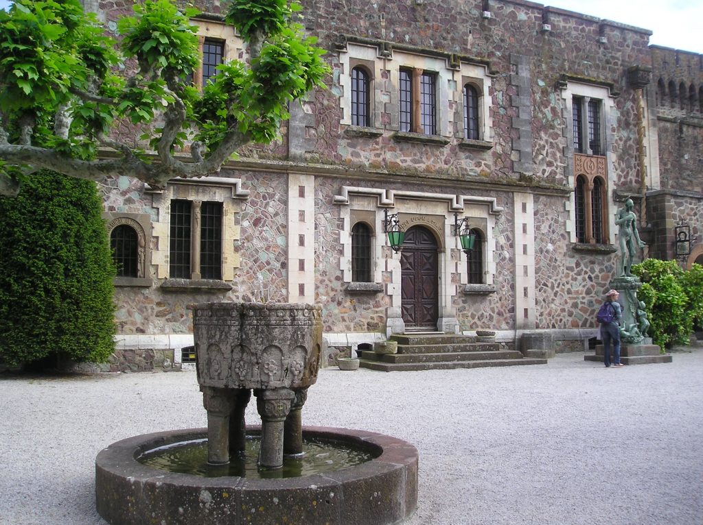 Ingresso al castello Mandelieu-la-Napoule