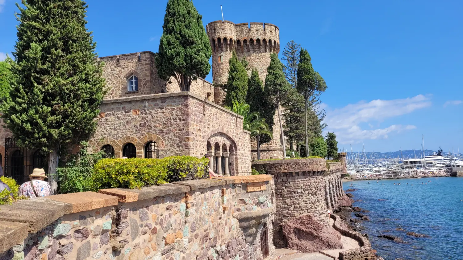 Château de la Napoule sul Mediterraneo a Mandelieu-la-Napoule