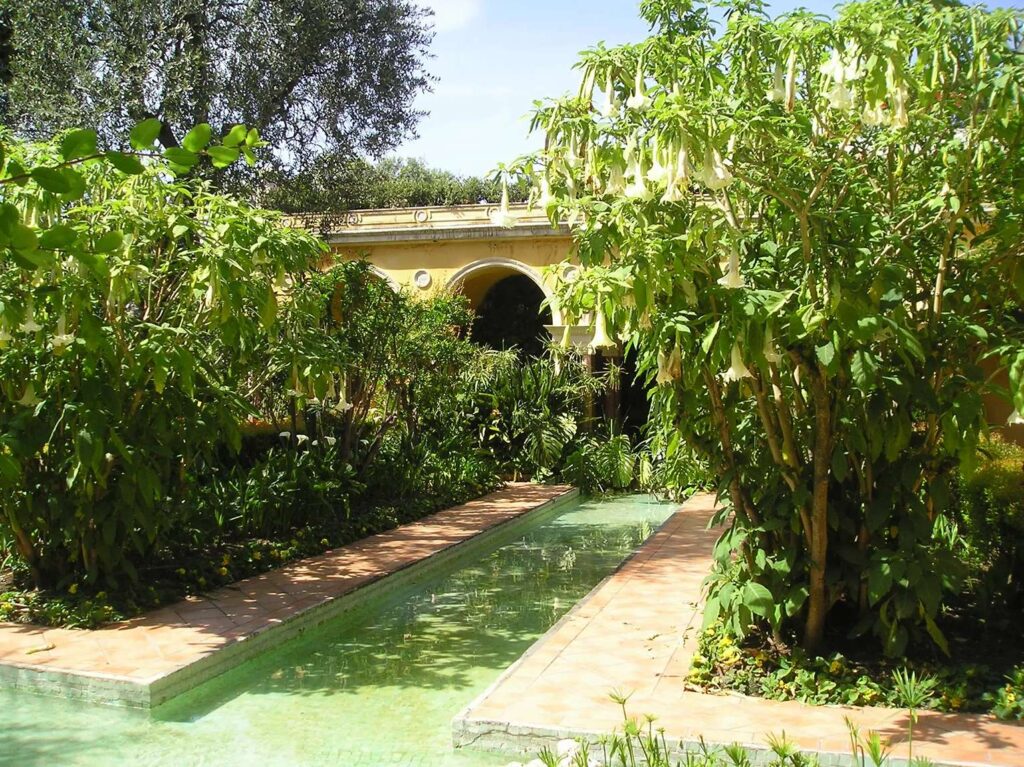 Giardino andaluso alla Villa Ephrussi Rothschild di Cap Ferrat