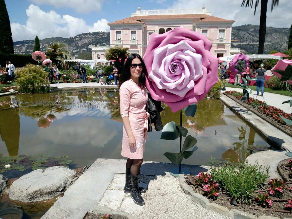 Giardini della Villa Ephrussi de Rothschild a Cap Ferrat