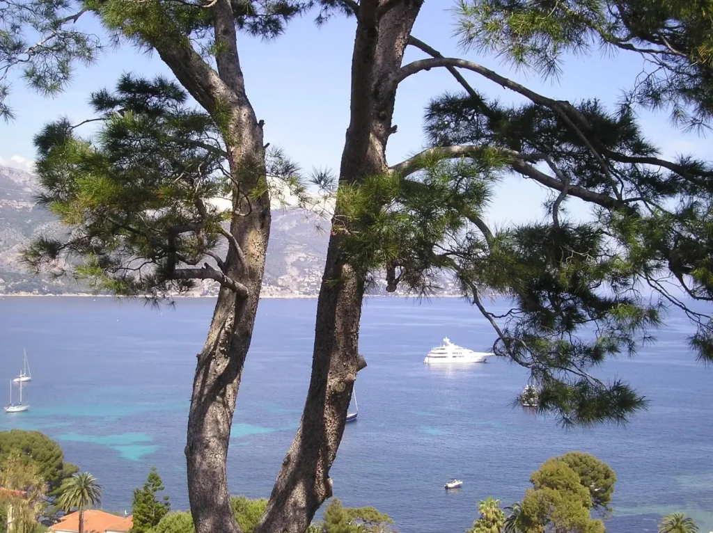 panorama sul mare visto