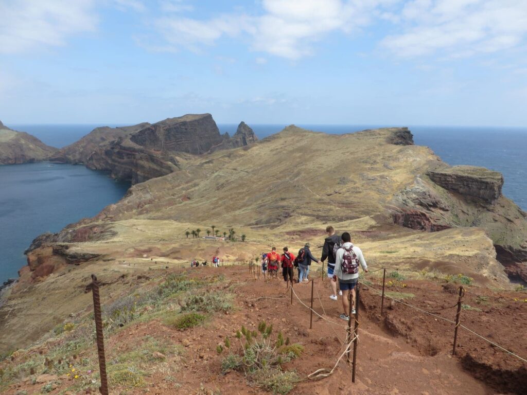 Scogliere e paesaggi vulcanici della Ponta de São Lourenço