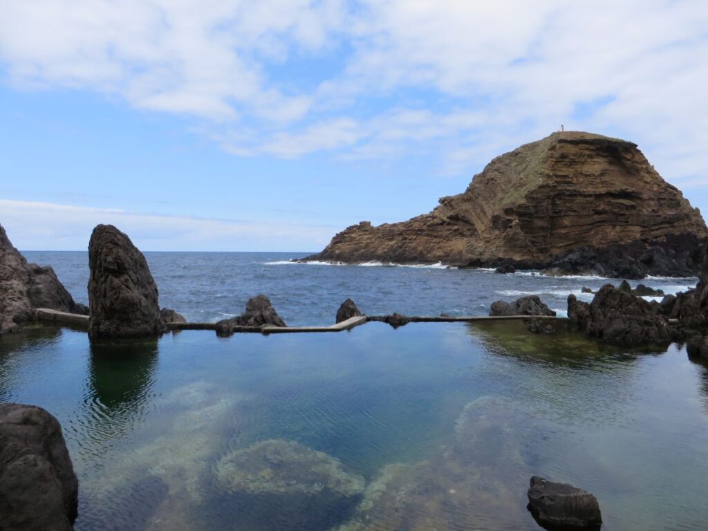 Piscine naturali vulcaniche di Porto Moniz a Madeira