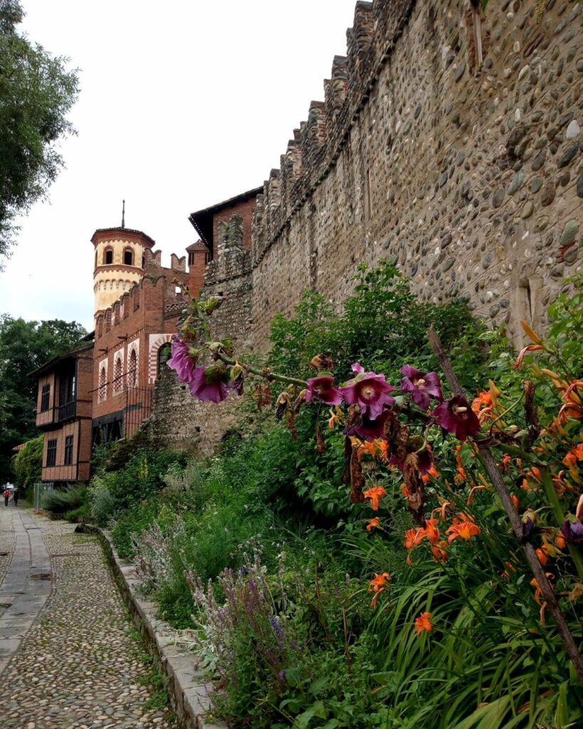 Le Borgo Medievale de Turin dans le parc du Valentino