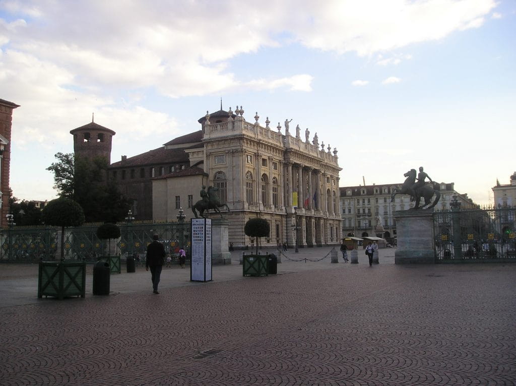 Piazza Castello et Palazzo Madama à Turin