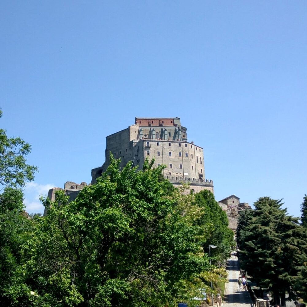 Le complexe de la Sacra de San Michele près de Turin