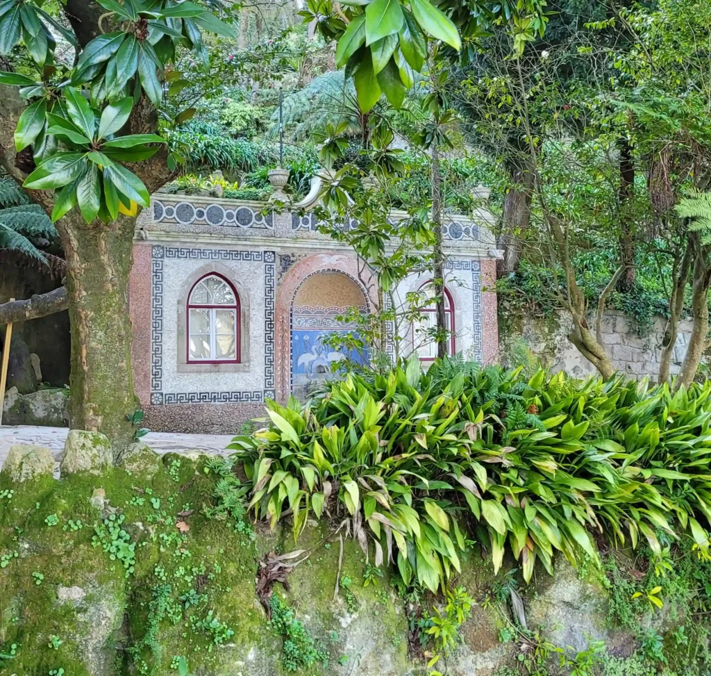 I giardini del complesso della Quinta da Regaleira