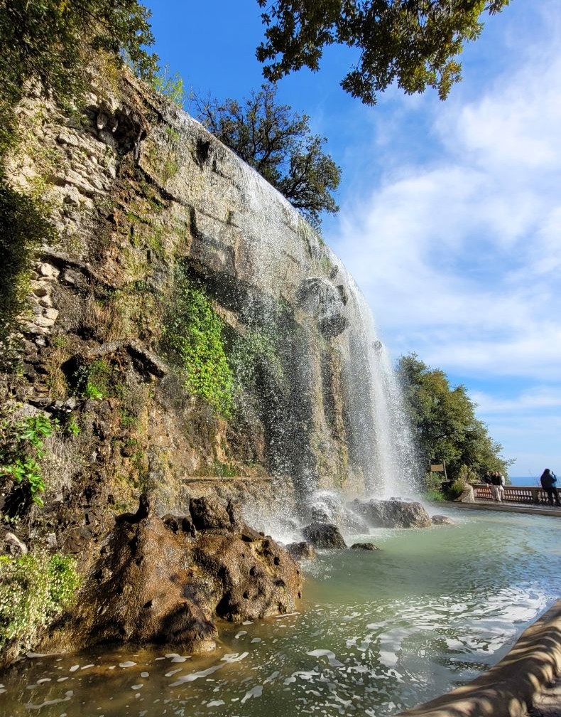 Cascata della Collina de Castello di Nizza