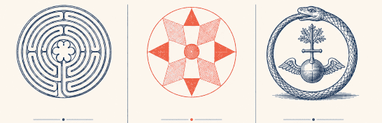 Illustration du parcours initiatique, des symboles et de l’alchimie à la Quinta da Regaleira